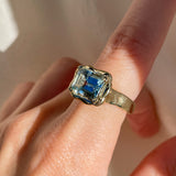 La Vague Aquamarine Ring