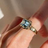 La Vague Aquamarine Ring