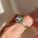 La Vague Aquamarine Ring