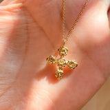 Cross of Roses Pendant