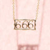 Angel Number 666 Pendant