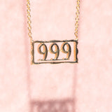 Angel Number 999 Pendant