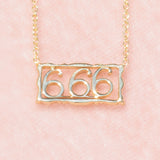 Angel Number 666 Pendant