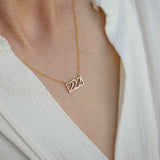 Angel Number 222 Pendant