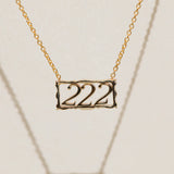 Angel Number 222 Pendant