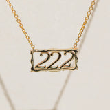 Angel Number 222 Pendant