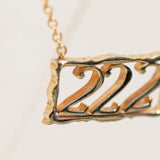 Angel Number 222 Pendant