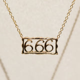 Angel Number 666 Pendant