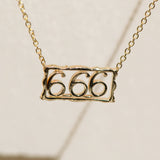 Angel Number 666 Pendant