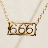 Angel Number 666 Pendant