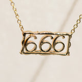 Angel Number 666 Pendant