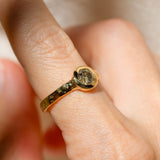22k Champagne Diamond Ring