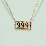 Angel Number 999 Pendant