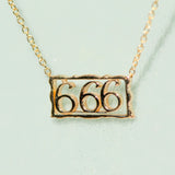 Angel Number 666 Pendant