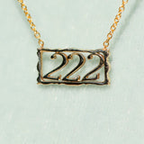 Angel Number 222 Pendant