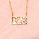 Angel Number 222 Pendant