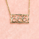 Angel Number 666 Pendant
