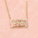 Angel Number 999 Pendant