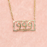 Angel Number 999 Pendant