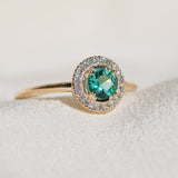The Odette Emerald Ring