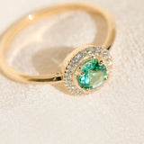The Odette Emerald Ring