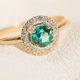 The Odette Emerald Ring