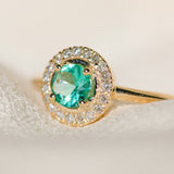 The Odette Emerald Ring
