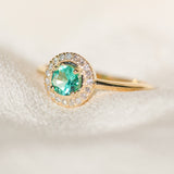 The Odette Emerald Ring