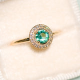 The Odette Emerald Ring