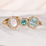 The Odette Emerald Ring