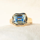 La Vague Aquamarine Ring