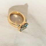 La Vague Aquamarine Ring