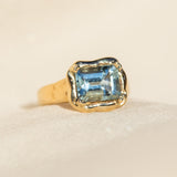 La Vague Aquamarine Ring