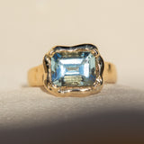 La Vague Aquamarine Ring