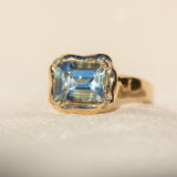 La Vague Aquamarine Ring
