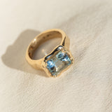 La Vague Aquamarine Ring