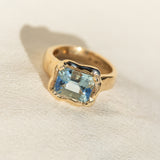 La Vague Aquamarine Ring