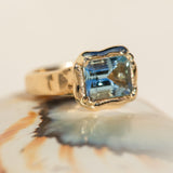 La Vague Aquamarine Ring