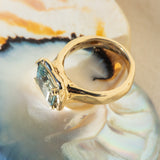 La Vague Aquamarine Ring