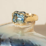 La Vague Aquamarine Ring