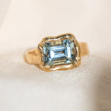 La Vague Aquamarine Ring