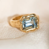 La Vague Aquamarine Ring