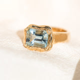 La Vague Aquamarine Ring