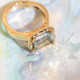 La Vague Aquamarine Ring