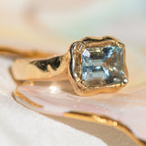 La Vague Aquamarine Ring