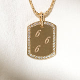 666 Angel Tag