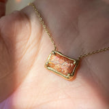 Sacred Cosmic Sunstone Pendant