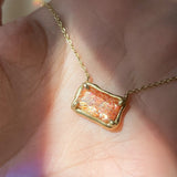 Sacred Cosmic Sunstone Pendant