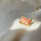 Sacred Cosmic Sunstone Pendant
