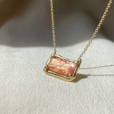 Sacred Cosmic Sunstone Pendant